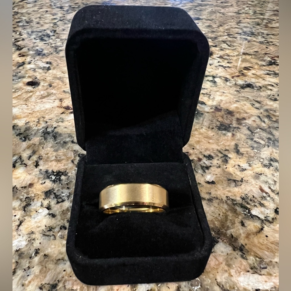 Stainless Steel - 8MM Wedding Band: Sizes 7-12